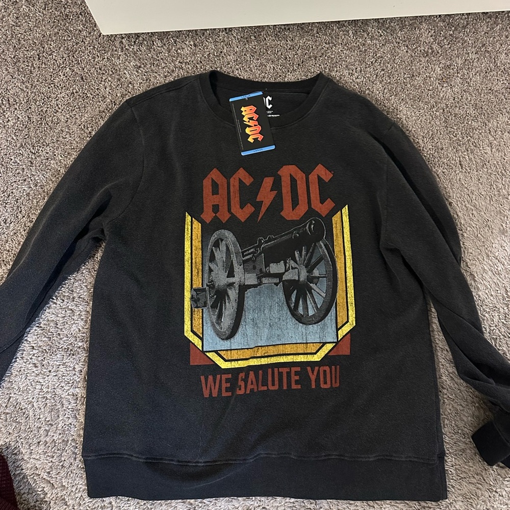 NWT - Vintage AC/DC crew neck